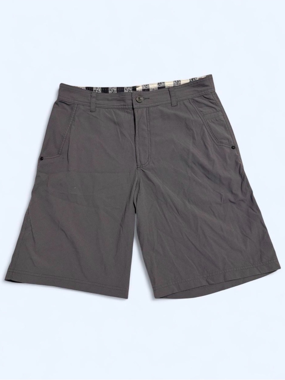 Men’s Lululemon Gray Current State Snap Button Board Shorts